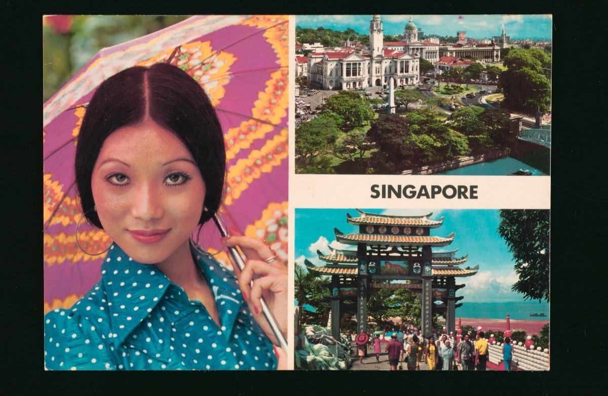 Singapore postcard